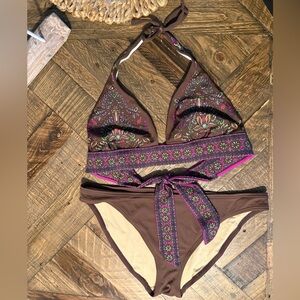 Victoria Secret Bikini Brown Top